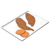Zoete Aardappelen Notitieboek (Linkerzijde)