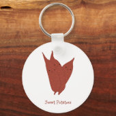 Zoete aardappelen sleutelhanger (Voorkant)