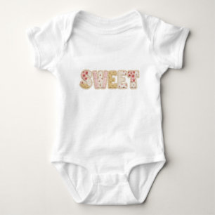 Zoete Aardbei Patchwork Quilted Zomer Design Romper