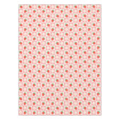 Zoete aardbeien & bloemen tafelkleed (Voorkant)