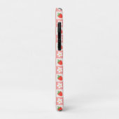 Zoete aardbeien en bloemen Case-Mate iPhone case (Achterkant/links)