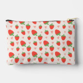 Zoete Aardbeien & Harten Accessoirezak Etui (Achterkant)