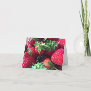 Zoete Aardbeien Kaart