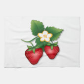 Zoete Aardbeien Shortcake Theedoek (Horizontaal)
