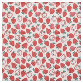 Zoete aardbeien stof (Swatch)