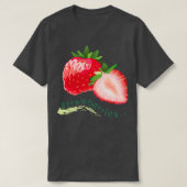 Zoete aardbeien t-shirt (Design voorkant)