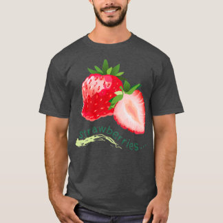 Zoete aardbeien t-shirt