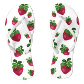 Zoete aardbeien teenslippers (Voetbed)