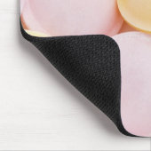 zoete achtergrondmuis met vliegende schotels muismat (Hoek)