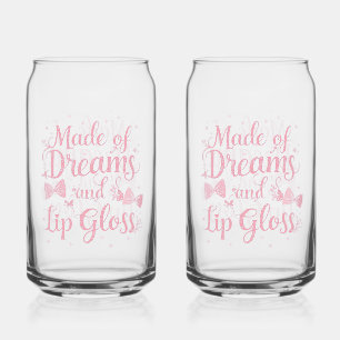 Zoete Aesthetic Make-up Liefhebber Typografie Blikvorm Glas