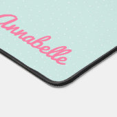 Zoete Alpaca gepersonaliseerd Bureaumat (Hoek)