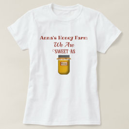 Zoete als aangepast Shirt voor honing