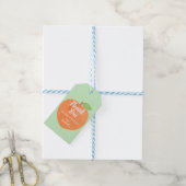 Zoete als een Perzik Kinderen Bedankt Cadeaulabel (Met Touw)