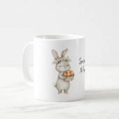 Zoete als een Perzik Konijn Koffiemok (Voorkant links)