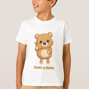 Zoete als honing kids T-shirt