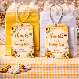 Zoete als kan Bij Baby Shower Cadeautags Cadeaulabel