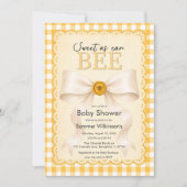 Zoete als Kan Bij Baby Shower met QR-code Kaart (Voorkant)