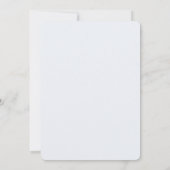 Zoete Als Kan Bij Baby Shower Uitnodiging (Achterkant)