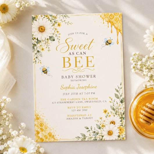 Zoete Als Kan Bij Babyshower Kaart