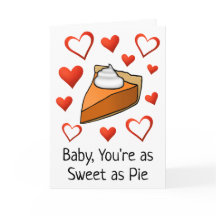 Zoete als taart Schattig Grappig Gelukkig Valentij