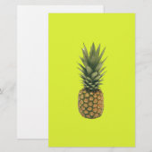 Zoete anananas briefpapier (Voorkant / Achterkant)