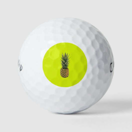 Zoete anananas golfballen (Voorkant)