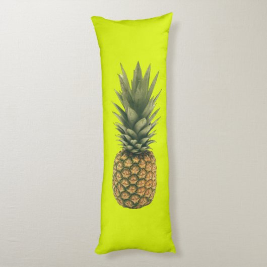Zoete anananas lichaamskussen (Achterkant (Verticaal))