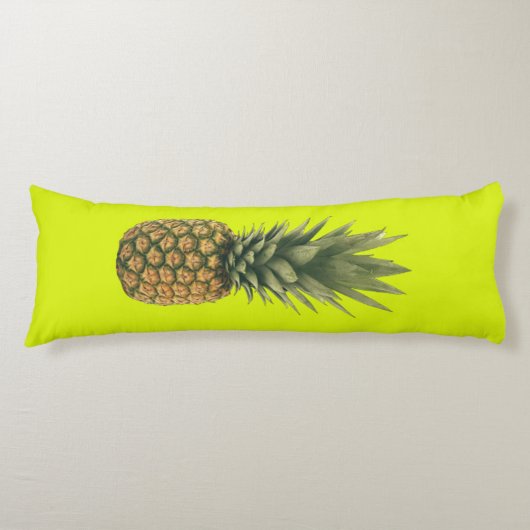 Zoete anananas lichaamskussen (Voorkant)