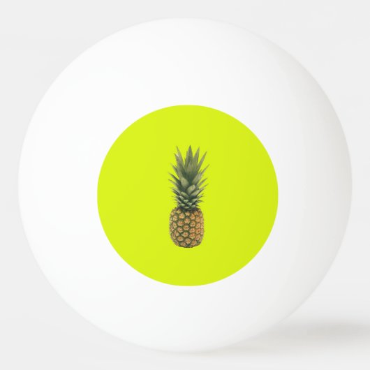 Zoete anananas pingpongbal (Achterkant)