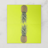 Zoete anananas plaatskaartje (Buitenkant ongevouwen)