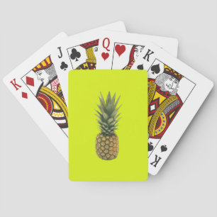Zoete anananas pokerkaarten