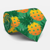 Zoete anananasappel stropdas (Opgerold)