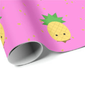 Zoete anananassappapier cadeaupapier (Rol Hoek)