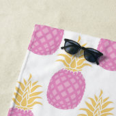 Zoete Ananas Charme Monogram Strand Strandlaken (In situ)