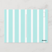 Zoete ansichtkaart als een perzik briefkaart (Achterkant)