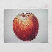 Zoete appel fruit schilderij illustratie briefkaart (Voorkant)