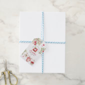 Zoete Appel Van Ons Oog Baby Shower Cadeaulabel (Met Touw)