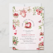 Zoete Appel Van Ons Oog Baby Shower Kaart (Voorkant)