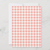 Zoete Appel Van Ons Oog Baby Shower Kaart (Achterkant)