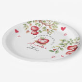 Zoete Appel Van Ons Oog Verjaardag Papieren Bordje (Gekanteld)