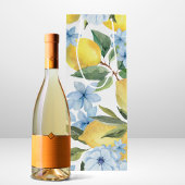 Zoete Aquarel Citroen & Bloem Wijn Cadeautas