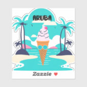 Zoete Aruba Sticker (Vel)