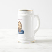 Zoete baard" bierpul (Voorkant rechts)