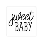 Zoete Baby, Baby shower Rubberstempel (Afrduk)