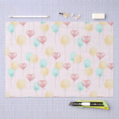 Zoete Baby ballonnen Tissuepapier (Craft)