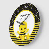 Zoete Baby bijen - Aangepaste naam Grote Klok (Hoek)