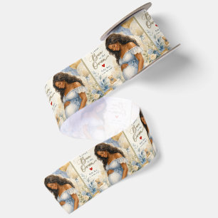 "Zoete Baby Broodje-In-De-Oven" Satijnen Lint