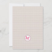 Zoete Baby- en Beer ballon Kaart (Achterkant)