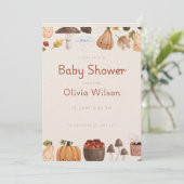 Zoete Baby Feestviering Kaart (Staand voorkant)