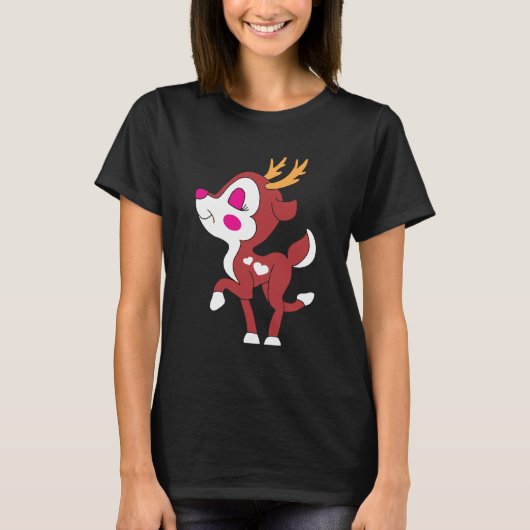Zoete Baby Gazelle T-shirt (Voorkant)